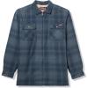 Wolverine Men’s Hastings Sherpa Lined Zip Shirt Jacket(Dk Slate Pl)