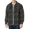 Wolverine Men’s Hastings Sherpa Lined Zip Shirt Jacket(Shadow Gray)