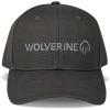 Wolverine Work Hat | Adjustable | Rugged | Durable | Comfort | Workwear | Cotton Canvas(Embroidered Logo – Black)