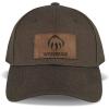 Wolverine Work Hat | Adjustable | Rugged | Durable | Comfort | Workwear | Cotton Canvas(Patch Logo – Black Olive)