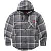 Wolverine mens Bucksaw Ii Hooded Shirtjack(Dk Shadow)