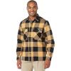 Wolverine mens Forge Heavyweight Flannel Overshirt(Harvest)