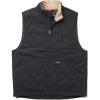 Wolverine mens Jaxon Sherpa Collar Canvas Vest(Black)