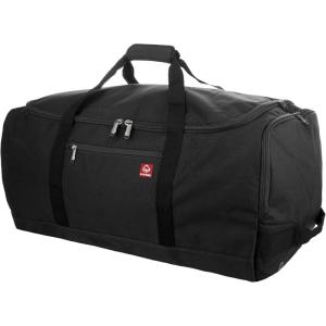 WOLVERINE 30″ Duffel with Boot Made from High-Density Canvas, 112L Capacity Main Compartment(Black)