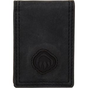 WOLVERINE Men’s Slim Wallet | Card Case | Money Clip | RFID Protection | ID Window | Rugged | Leather | Canvas(Durashocks – Black)