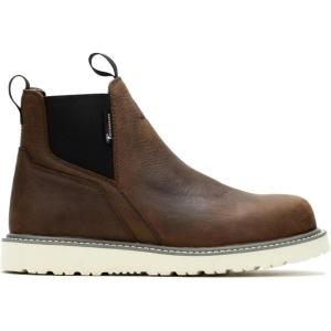 WOLVERINE mens Trade Wedge Waterproof Romeo(Sudan Brown)