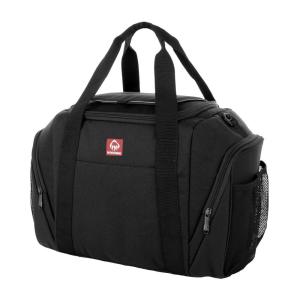 Wolverine Duffel Coolers | 30 Can Capacity | Insulated | Reusable | Heavy Duty | Adjustable | Travel | Worksite | Outdoor | Tailgating | Durable | Polyester Canvas | Large Capacity – Black(Black)