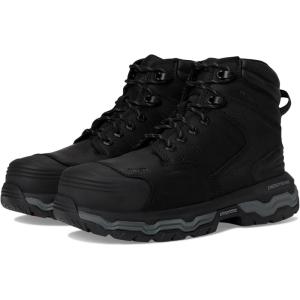 Wolverine Men’s 6 Alpha Infinity Composite Toe Waterproof Boot(Black)
