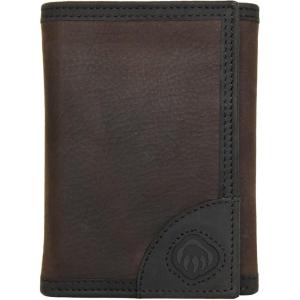 Wolverine Men’s Bifold Wallet | RFID Protection | ID Window | Card Slots | Bill Pocket | Durable | Leather | Canvas(Raider L-Fold – Black)