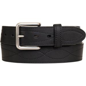 Wolverine Men’s Full Grain Leather | Workwear | Heavy Duty | Durable | Everyday | Classic | Casual | Metal Buckle(Western Figure 8 – Black)