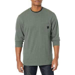 Wolverine Mens Guardian Cotton Long Sleeve Pocket Tee(Hemlock)