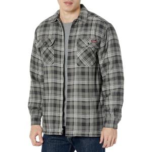 Wolverine Men’s Hastings Sherpa Lined Zip Shirt Jacket(Asphalt Pl)