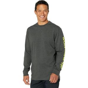 Wolverine Men’s Long Sleeve Graphic Tee(Dark Grey Heather)