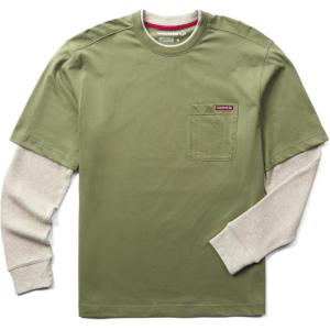 Wolverine Mens Miter Ii Long Sleeve Tee(Light Olive)