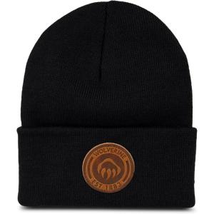 Wolverine Performance Watch Cap – Durable for Work and Outdoor Adventures (One Size Fits Most)(Watch Cap W/ Circle Logo – Black)