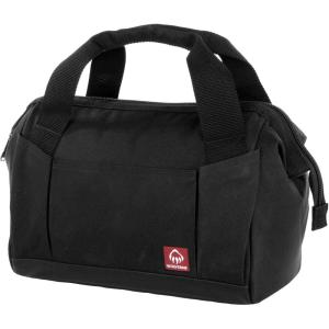 Wolverine Tool Bag |Tote | Utility Roll | Durable Nailhead Nylon, Adjustable Straps, and Versatile Pockets(Black)