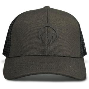 Wolverine Unisex-Adult Trucker Hat Snap Back Baseball Cap for Men and Women, One Size Fits Most(Raised – Black Olive)