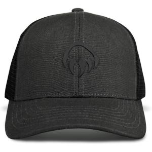 Wolverine Unisex-Adult Trucker Hat Snap Back Baseball Cap for Men and Women, One Size Fits Most(Raised – Onyx)
