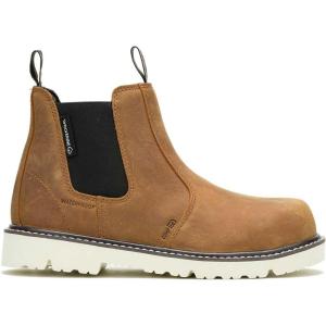 Wolverine Women’s Revival Waterproof Composite Toe Romeo Construction Boot(Cashew)