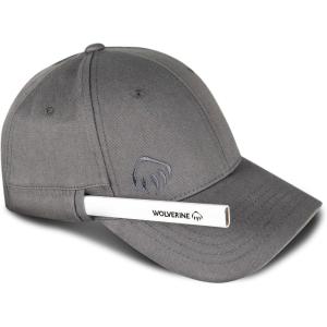 Wolverine Work Hat | Adjustable | Rugged | Durable | Comfort | Workwear | Cotton Canvas(Pencil Sleeve – Dark Grey)