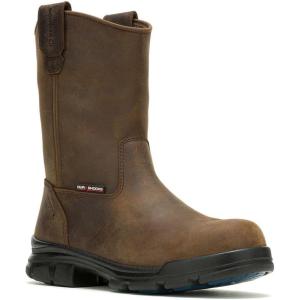 Wolverine mens Durashocks Sr Icon Waterproof Carbonmax Wellington(Dark Brown)