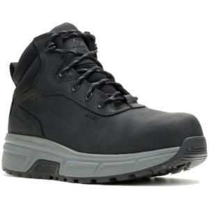 Wolverine mens Ride Performance Wedge Mid Carbonmax® Work Boot(Black)