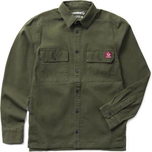 Wolverine mens Steelhead Stretch Canvas Shirtjack(Olive)
