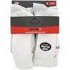 Wolverine Men’s 6 Pack ST Boot Sock White, Large