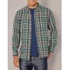 Wolverine Men’s Hastings Flannel Shirt(Pine Plaid)