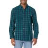 Wolverine Men’s Hastings Flannel Shirt(Marine Plaid)