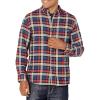 Wolverine Men’s Hastings Flannel Shirt(Royal Plaid)