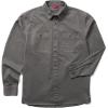 Wolverine Mens Leland Twill Work Long Sleeve Shirt(Greystone)
