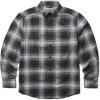 Wolverine Mens Re-Built Long Sleeve Shirt(Gray Plaid)