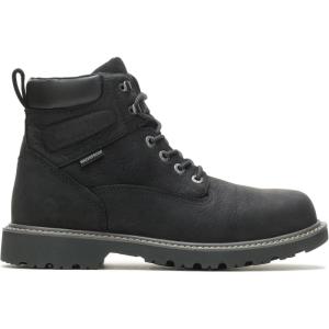 Wolverine Men’s Floorhand Waterproof 6” Work Boot(Black)