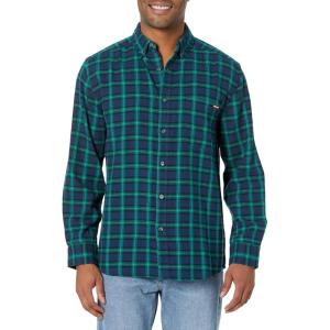 Wolverine Men’s Hastings Flannel Shirt(Marine Plaid)