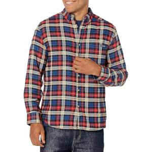 Wolverine Men’s Hastings Flannel Shirt(Royal Plaid)