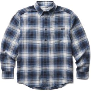 Wolverine Mens Re-Built Long Sleeve Shirt(Blue Plaid)