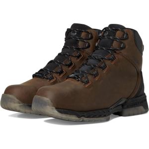Wolverine mens I-90 Rush Max 6″ Carbonmax® Work Boot(Dark Coffee)