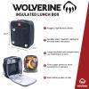 WOLVERINE Insulated Lunch Box – Grey(Gray)
