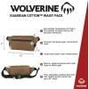 Wolverine Guardian Cotton Waist Pack(Chestnut)