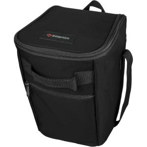 WOLVERINE Boot Bag with Industrial-Grade Nailhead Nylon, Water and Dirt Resistant, Hands-free Carrying, Perfect for Storing and Transporting Your Boots to Job Sites(Black)