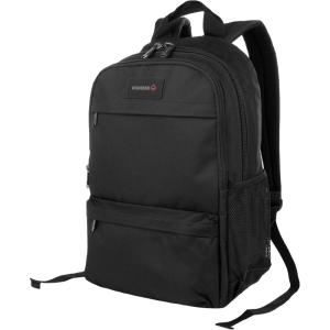 WOLVERINE Lightweight | Water Resistant | Rugged Backpack for Travel or Work, Laptop-Navy, 23L(Slimline – Black)