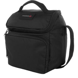 Wolverine Lunch Cooler | Insulated | 12 Can Capacity | Worksite | Heavy Duty | Travel | Leakproof | Durable(Black)