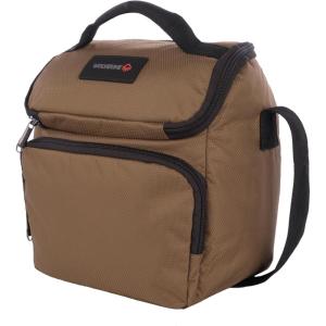 Wolverine Lunch Cooler | Insulated | 12 Can Capacity | Worksite | Heavy Duty | Travel | Leakproof | Durable(Chestnut)