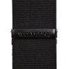 WOLVERINE Suspenders Heavy Duty Utility Workwear Outdoor Stretch Adjustable Durable Rugged(Work Solid – Black)