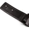 Wolverine mens Full Grain Leather Belt | Heavy Duty | Utility | Tactical | Rugged | Durable | Metal Buckle(Black)