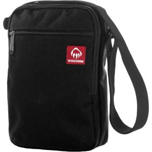 Wolverine Unisex Field Gear Bag | Sling | Crossbody | Edc | Organized | Outdoor | Durable | Polyester Canvas(Black)