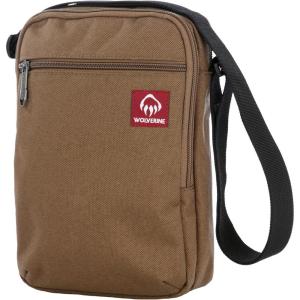 Wolverine Unisex Field Gear Bag | Sling | Crossbody | Edc | Organized | Outdoor | Durable | Polyester Canvas(Chestnut)