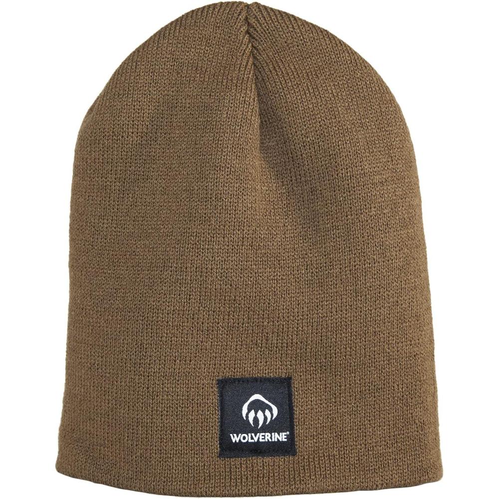 imageWolverine Unisex Performance Work Beanie  Durable for Work and Outdoor Adventures One Size Fits MostKnit Work  Chestnut