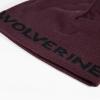 Wolverine unisex-adult mens Unisex Performance Work Beanie – Durable for Work and Outdoor Adventures (One Size Fits Most)(Knit Logo – Burgundy)